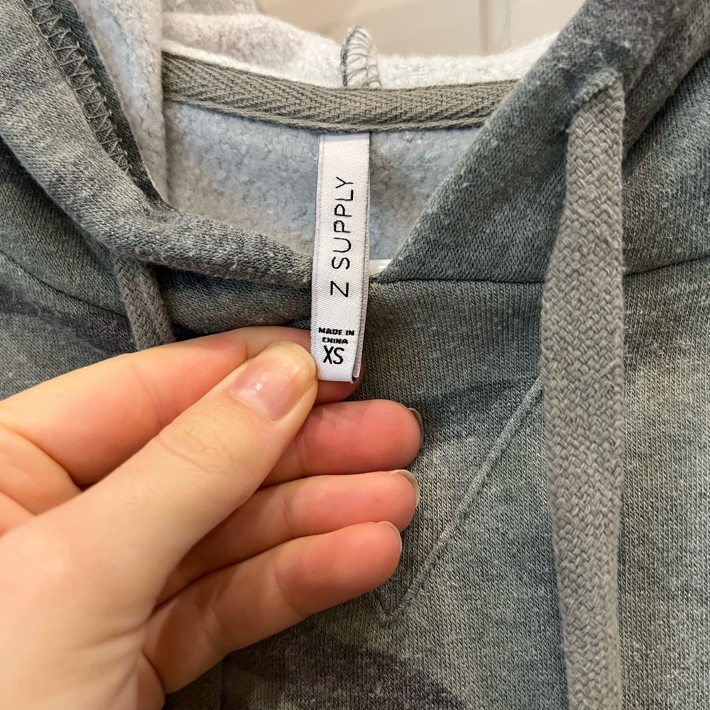 Z supply camo sweatshirt